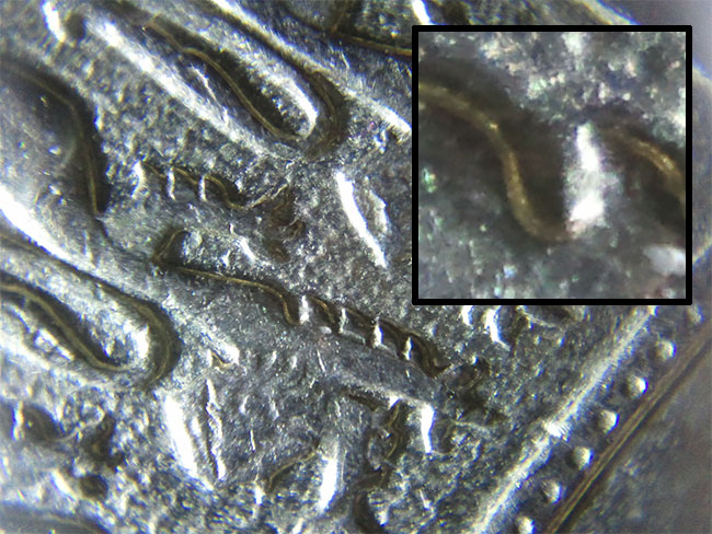 Close-up of coin